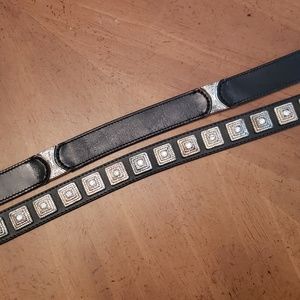 2 Leather Belts                          0103